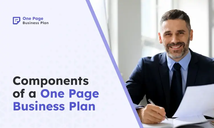 8 Key Components of a One-Page Business Plan