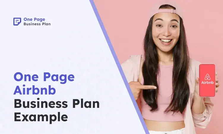 one page airbnb business plan example